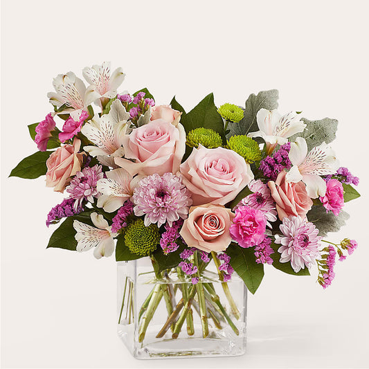 Pink Suede Bouquet –  For The Love Of Flowers, Johns Island SC