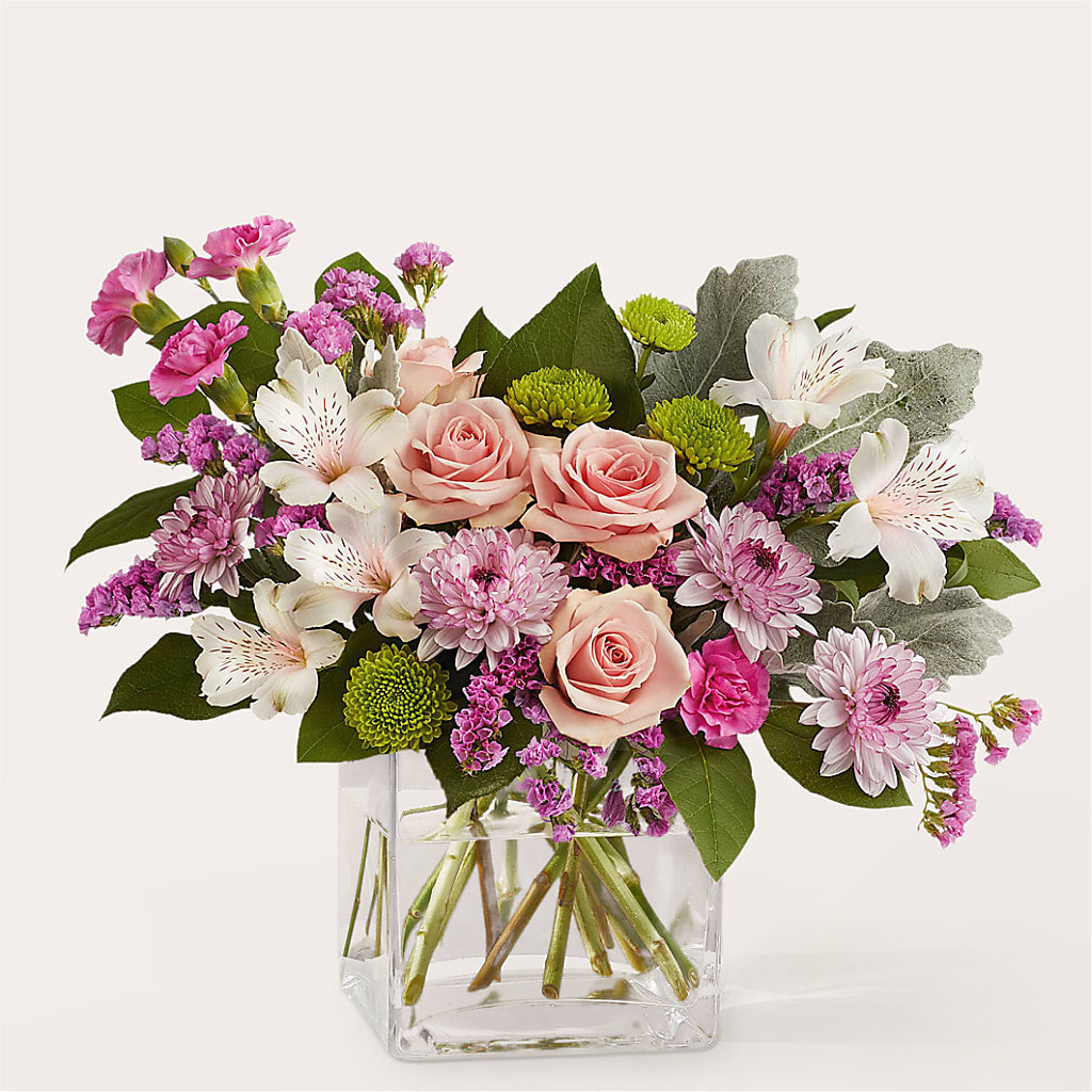 Pink Suede Bouquet –  For The Love Of Flowers, Johns Island SC