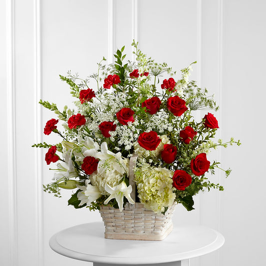 In Loving Memory Arrangement –  For The Love Of Flowers, Johns Island SC