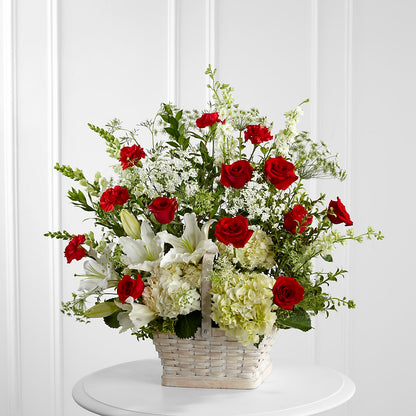 In Loving Memory Arrangement –  For The Love Of Flowers, Johns Island SC