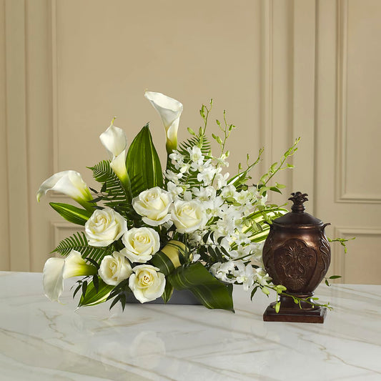 At Peace Arrangement –  For The Love Of Flowers, Johns Island SC