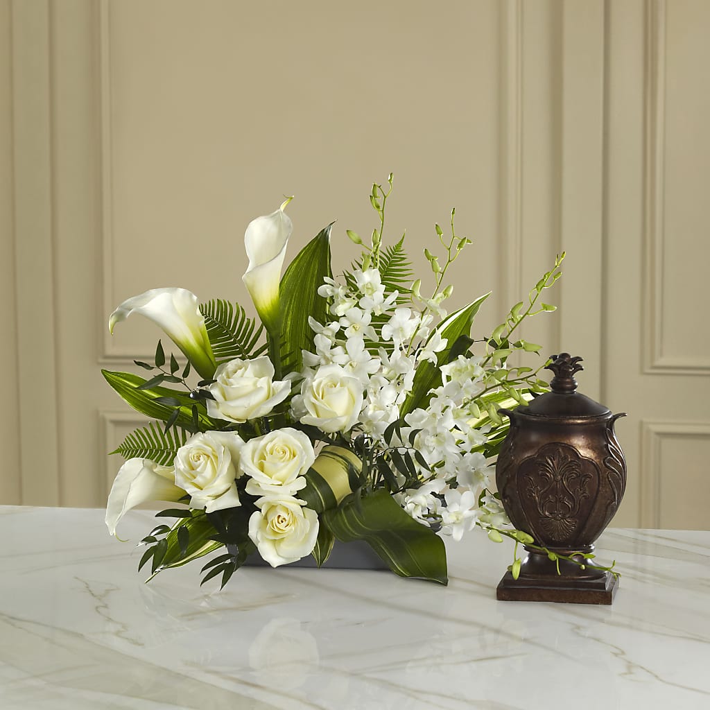 At Peace Arrangement –  For The Love Of Flowers, Johns Island SC