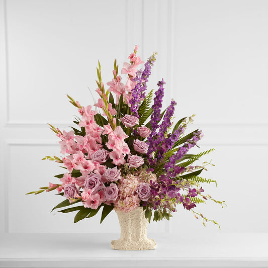Flowing Garden Arrangement –  For The Love Of Flowers, Johns Island SC