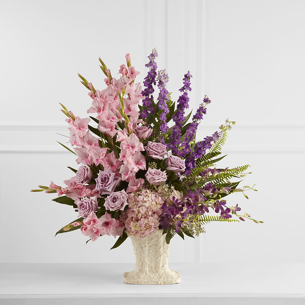 Flowing Garden Arrangement –  For The Love Of Flowers, Johns Island SC