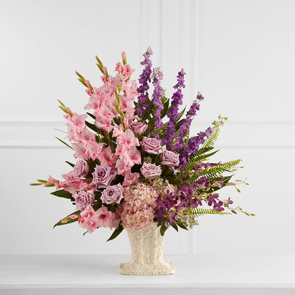 Flowing Garden Arrangement –  For The Love Of Flowers, Johns Island SC