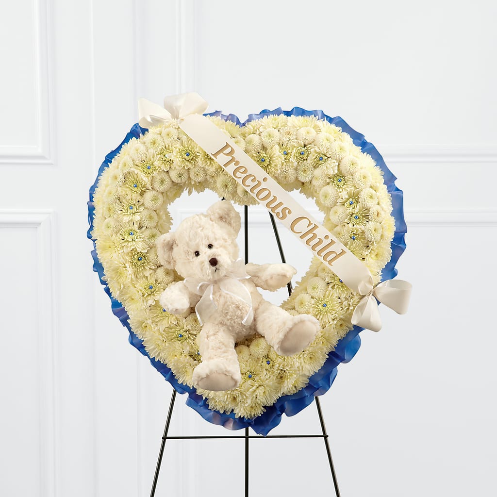 Precious Child Standing Heart –  For The Love Of Flowers, Johns Island SC