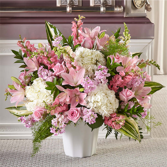 Simply Serene Floor Basket –  For The Love Of Flowers, Johns Island SC