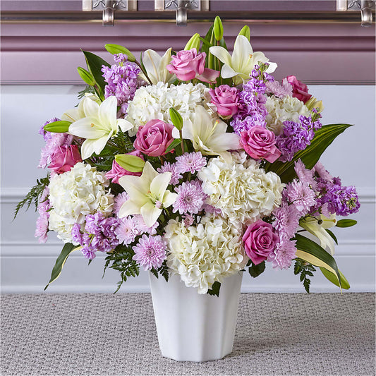 Heaven Sent Floor Basket –  For The Love Of Flowers, Johns Island SC