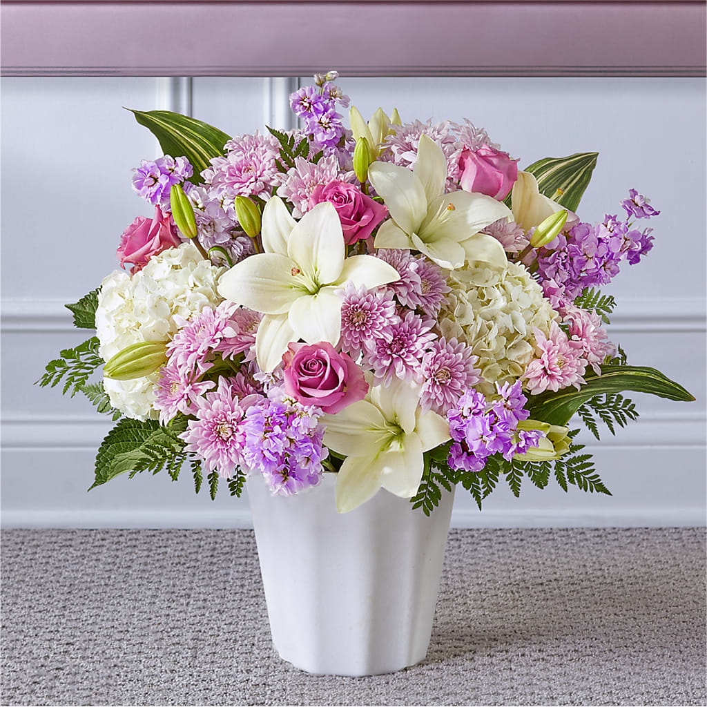 Heaven Sent Floor Basket –  For The Love Of Flowers, Johns Island SC