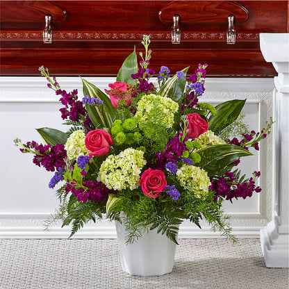 Beautiful Horizons Floor Basket –  For The Love Of Flowers, Johns Island SC