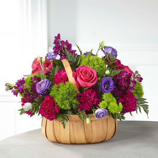 Serene Sanctuary Basket –  For The Love Of Flowers, Johns Island SC