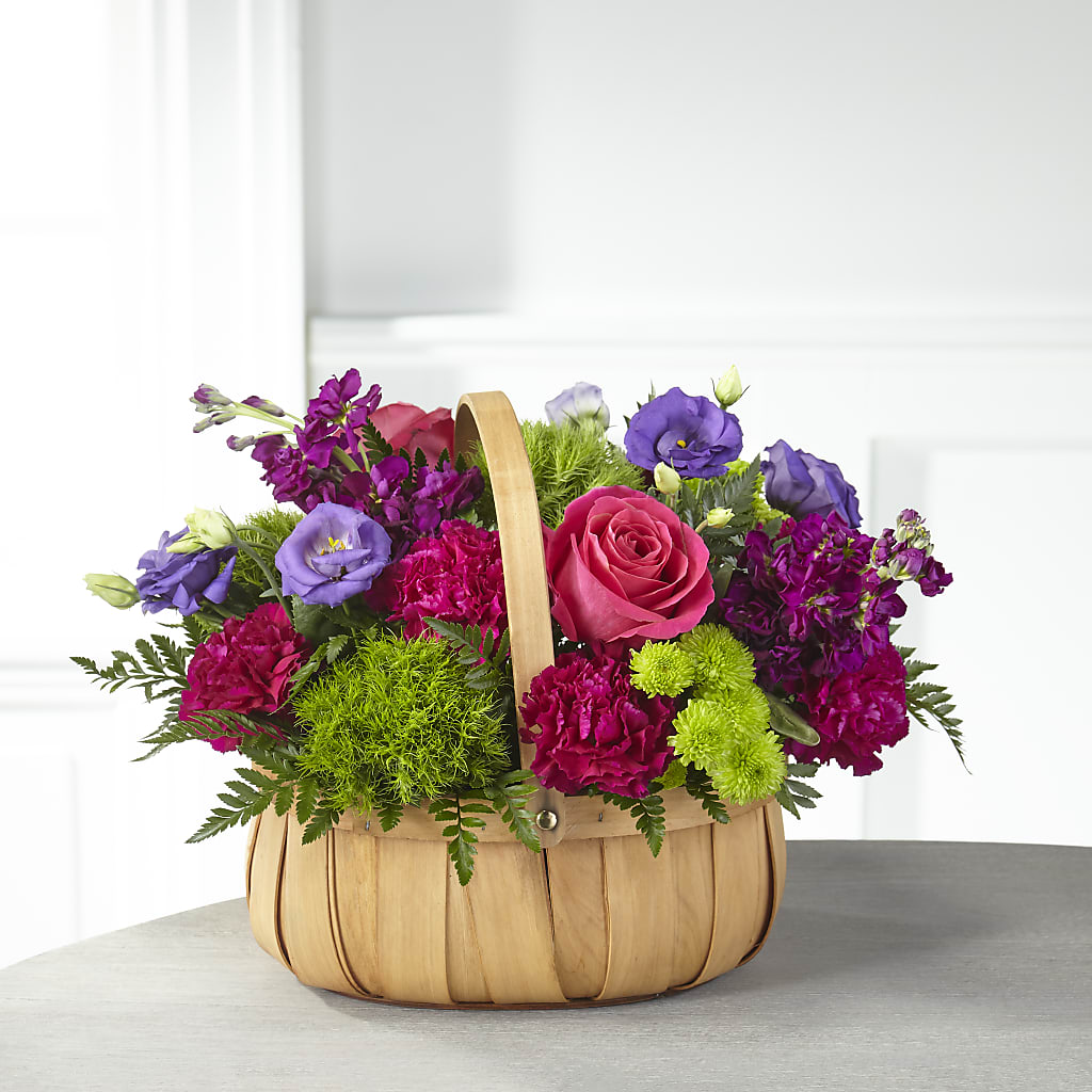 Serene Sanctuary Basket –  For The Love Of Flowers, Johns Island SC