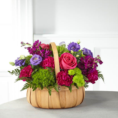 Serene Sanctuary Basket –  For The Love Of Flowers, Johns Island SC