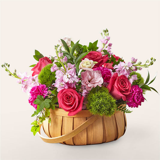 Radiance in Bloom Basket –  For The Love Of Flowers, Johns Island SC