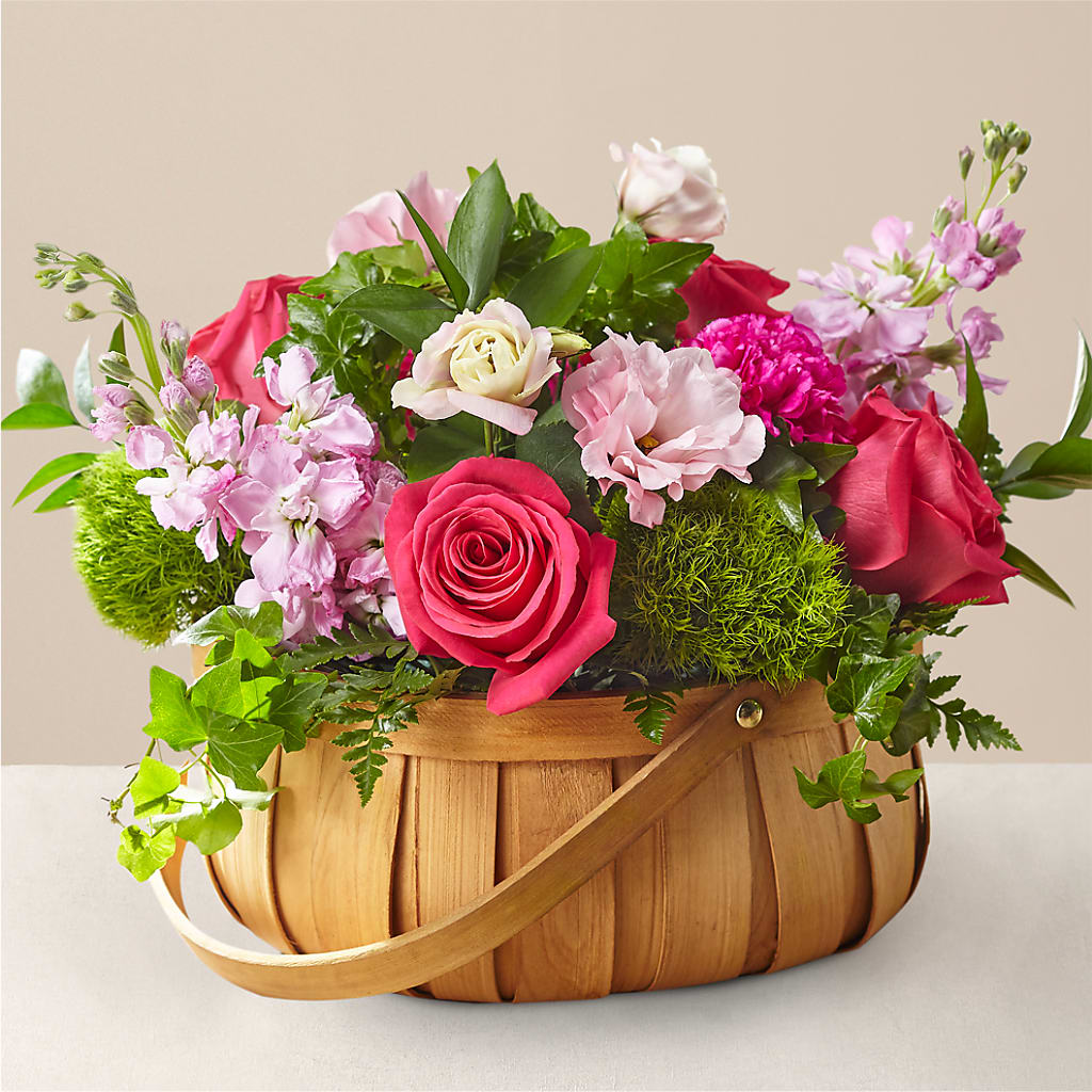 Radiance in Bloom Basket –  For The Love Of Flowers, Johns Island SC
