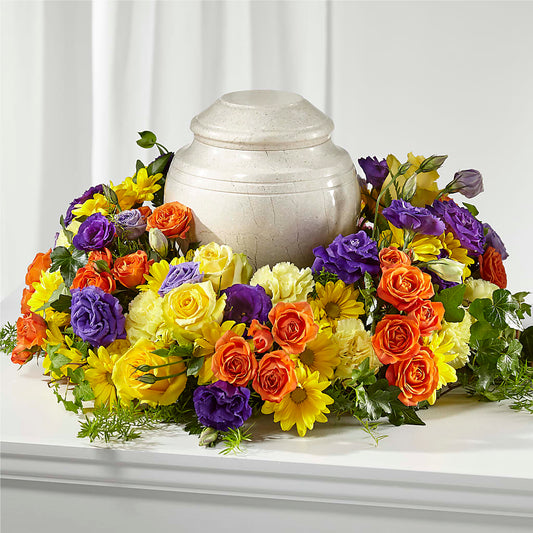 Blossoms of Remembrance Cremation Adornment –  For The Love Of Flowers, Johns Island SC