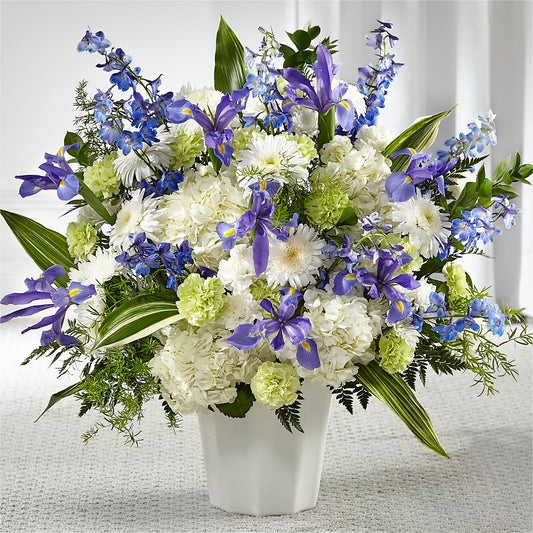 Soft Serenity Floor Basket –  For The Love Of Flowers, Johns Island SC