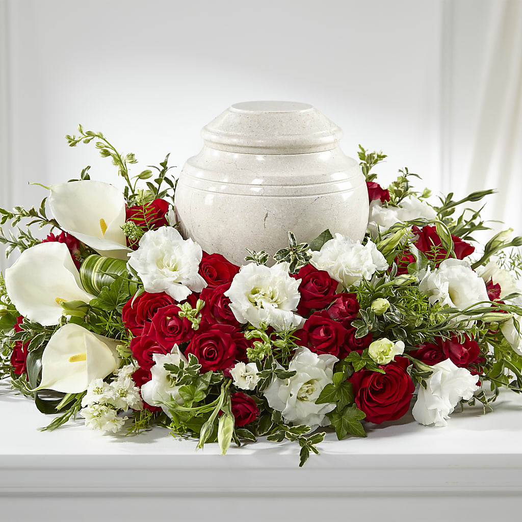 In My Memories Cremation Adornment –  For The Love Of Flowers, Johns Island SC
