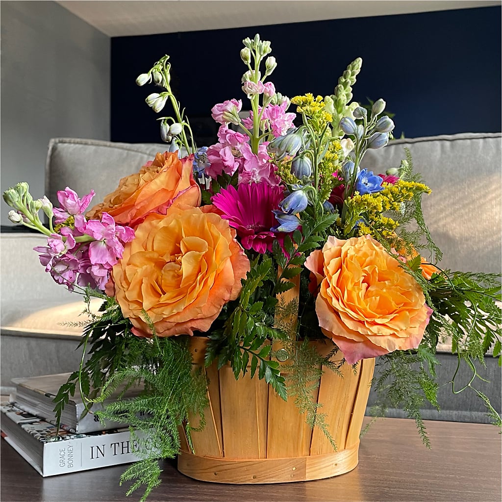 Garden of Life Basket –  For The Love Of Flowers, Johns Island SC