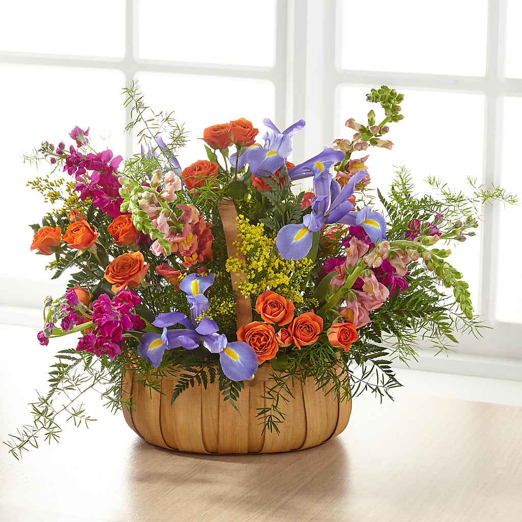 Garden of Life Basket –  For The Love Of Flowers, Johns Island SC
