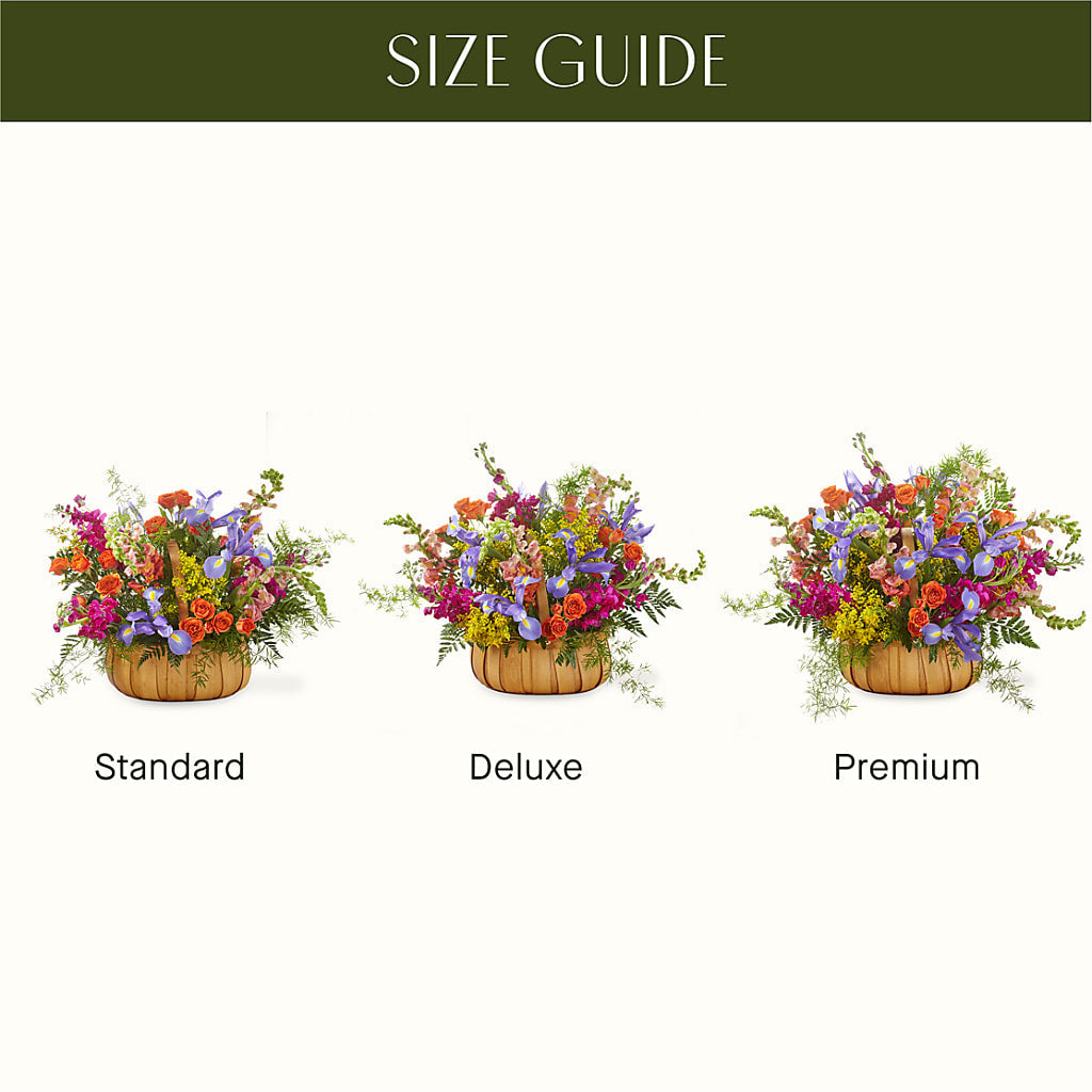Garden of Life Basket –  For The Love Of Flowers, Johns Island SC