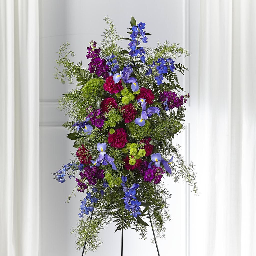 Heavenly Skies Standing Spray –  For The Love Of Flowers, Johns Island SC