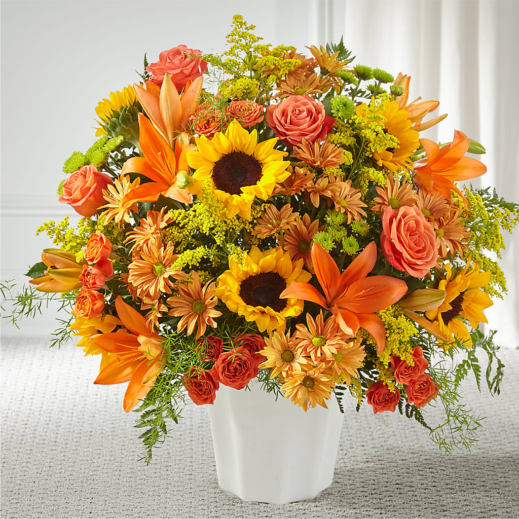 Harvest Thoughts Floor Basket –  For The Love Of Flowers, Johns Island SC