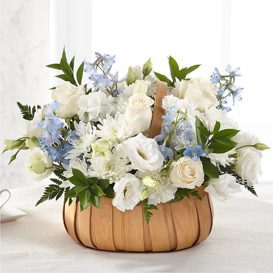Sincerely Heartfelt Basket –  For The Love Of Flowers, Johns Island SC