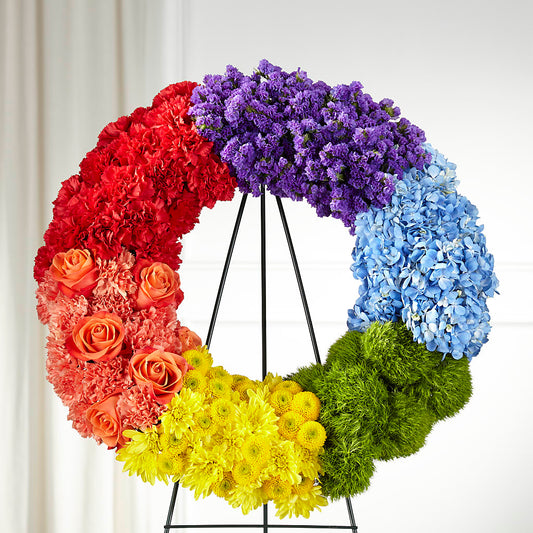 Circle of Love Wreath –  For The Love Of Flowers, Johns Island SC