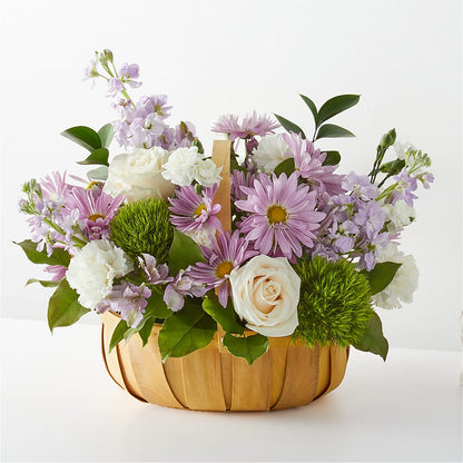 Peace & Love Basket –  For The Love Of Flowers, Johns Island SC