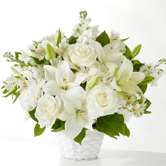 Peaceful Reflections Arrangement –  For The Love Of Flowers, Johns Island SC