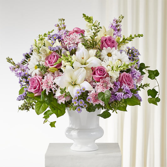 Remarkable Life Urn Arrangement –  For The Love Of Flowers, Johns Island SC