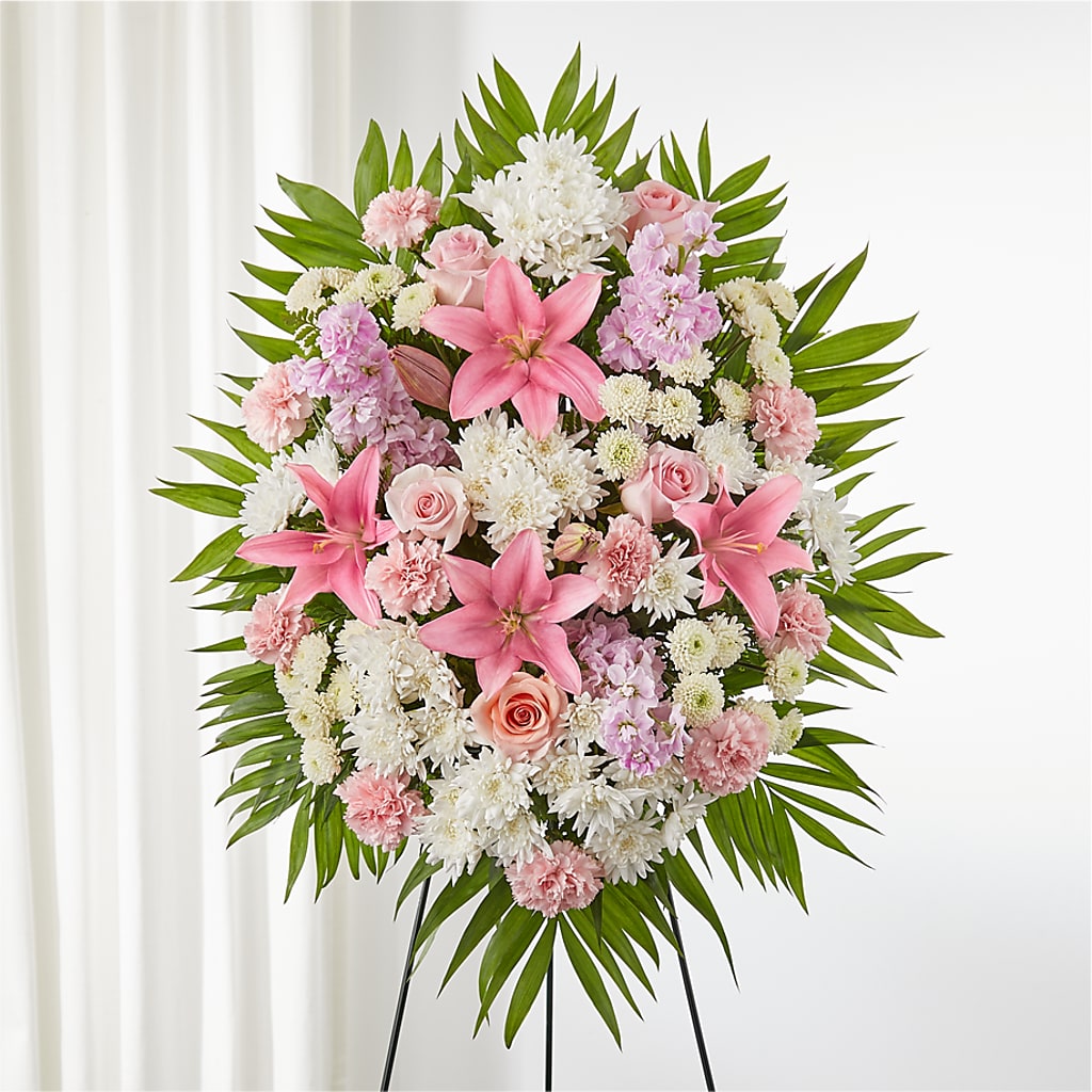 Offering Solace Standing Spray –  For The Love Of Flowers, Johns Island SC