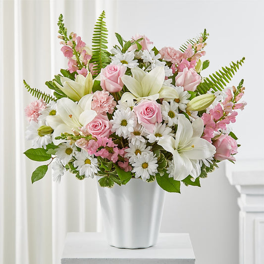 Soft Touch Tabletop Basket –  For The Love Of Flowers, Johns Island SC