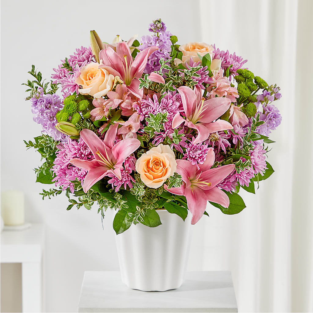 Supportive Embrace Tabletop Basket –  For The Love Of Flowers, Johns Island SC