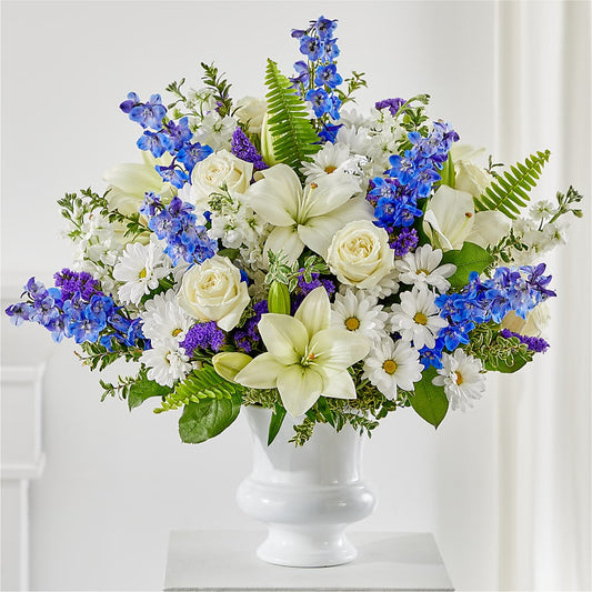 Expressions of Hope Urn Arrangement –  For The Love Of Flowers, Johns Island SC