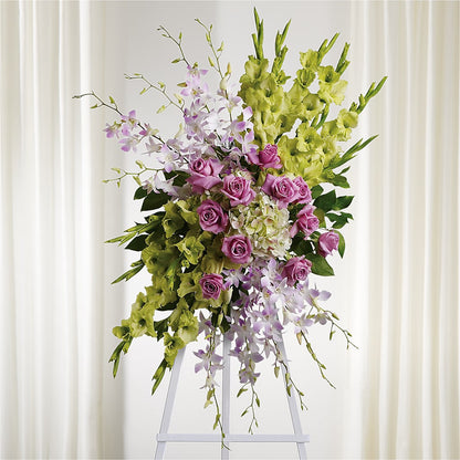 Lasting Legacy Standing Spray –  For The Love Of Flowers, Johns Island SC