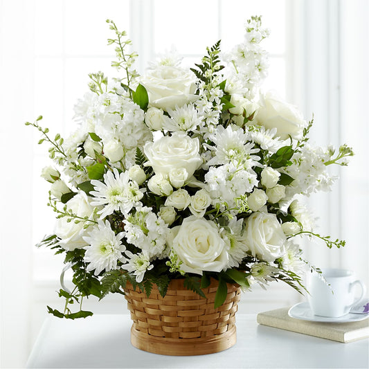 Heartfelt Condolences Arrangement –  For The Love Of Flowers, Johns Island SC