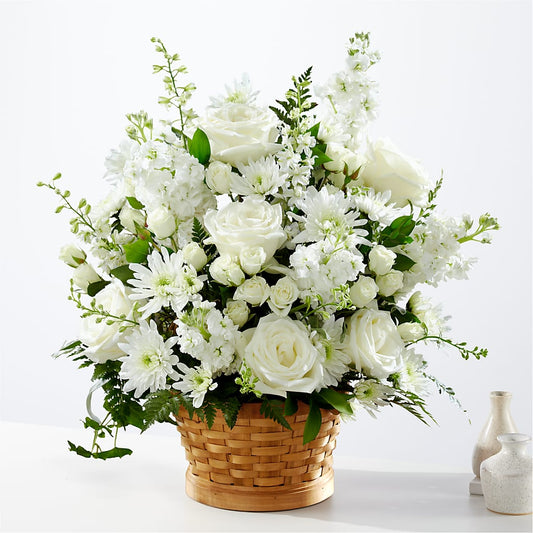 Heartfelt Condolences Arrangement –  For The Love Of Flowers, Johns Island SC