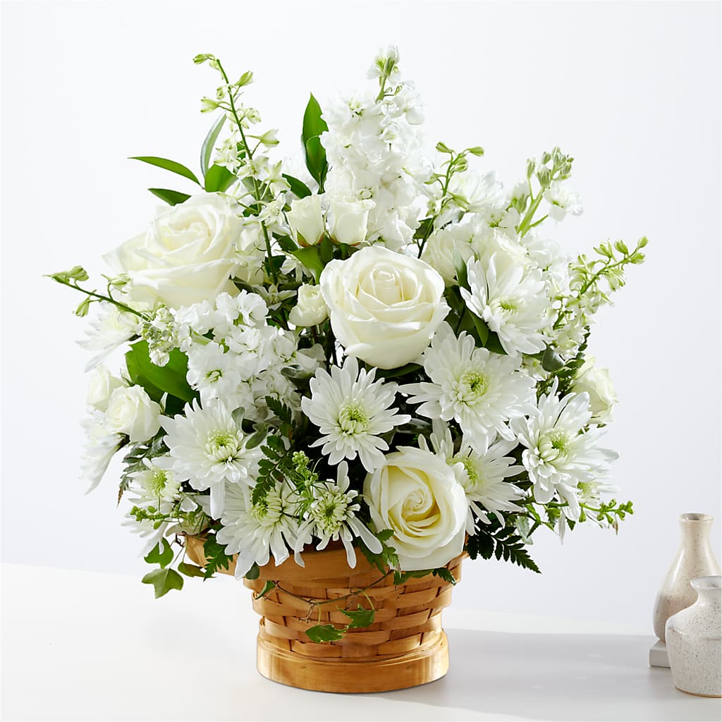 Heartfelt Condolences Arrangement –  For The Love Of Flowers, Johns Island SC