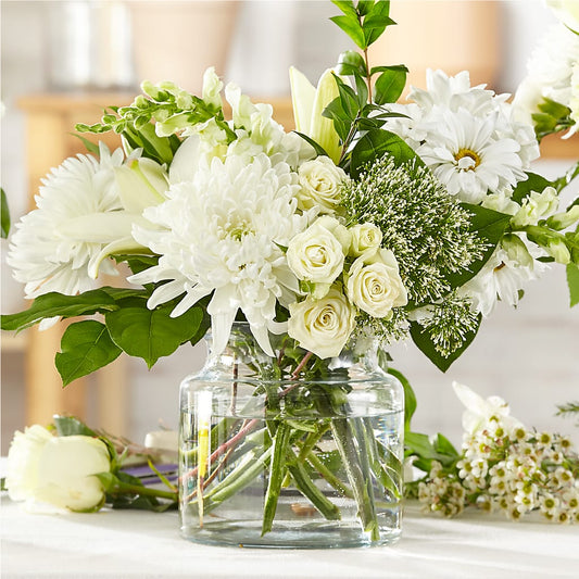 Classic Ivory – A Florist Original –  For The Love Of Flowers, Johns Island SC
