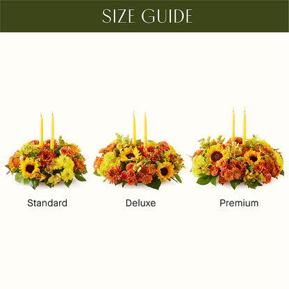 Autumn Harmony Centerpiece –  For The Love Of Flowers, Johns Island SC