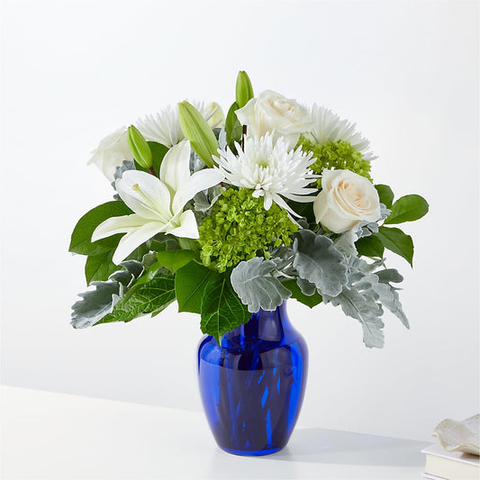 Snowy Dreams Bouquet –  For The Love Of Flowers, Johns Island SC