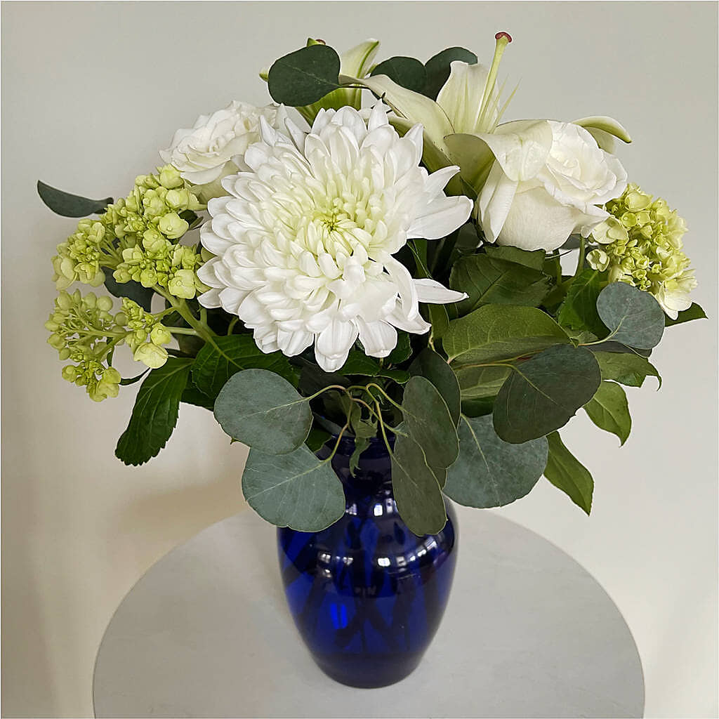 Snowy Dreams Bouquet –  For The Love Of Flowers, Johns Island SC