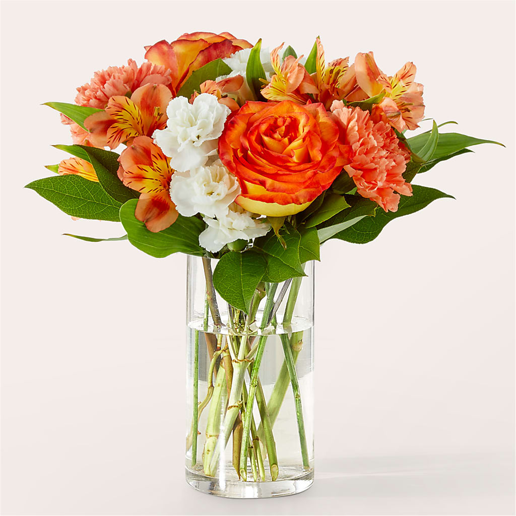 Apricot Glow Bouquet –  For The Love Of Flowers, Johns Island SC
