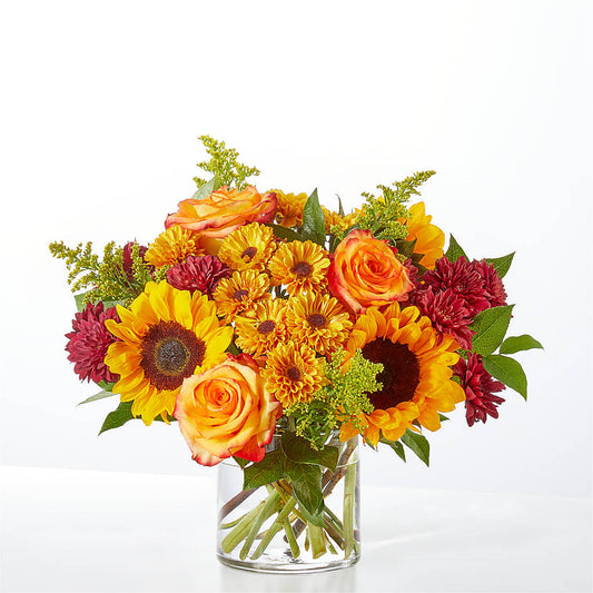 Flannel Scarf Bouquet –  For The Love Of Flowers, Johns Island SC