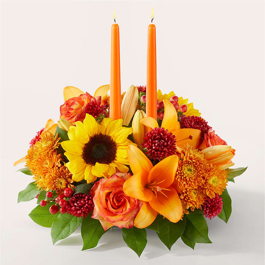 Grateful Centerpiece –  For The Love Of Flowers, Johns Island SC