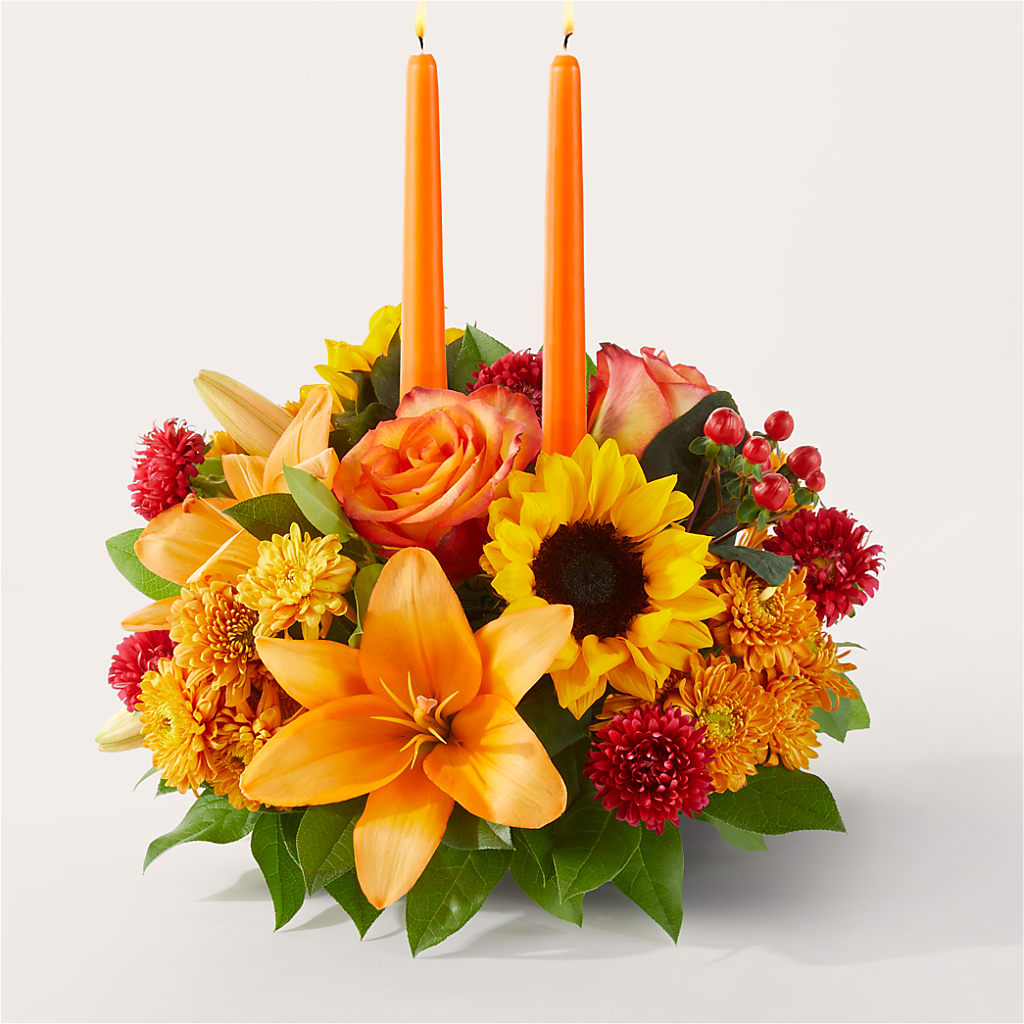 Grateful Centerpiece –  For The Love Of Flowers, Johns Island SC