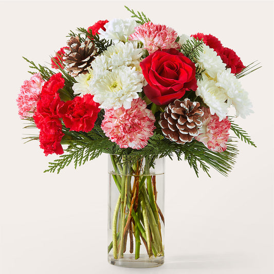Candy Cane Lane Bouquet –  For The Love Of Flowers, Johns Island SC