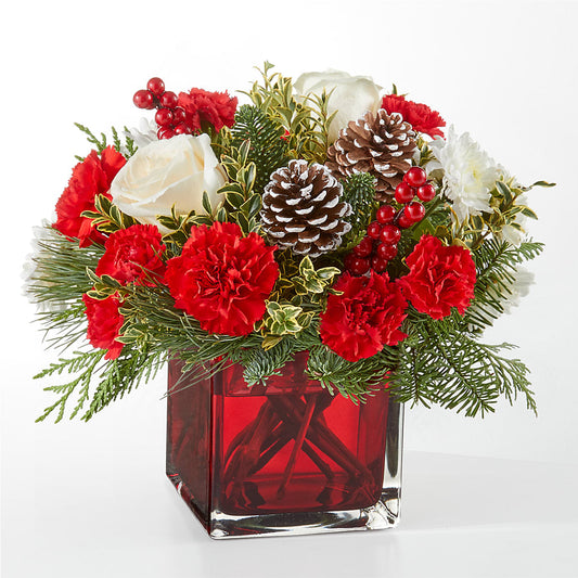Christmas Market Bouquet –  For The Love Of Flowers, Johns Island SC